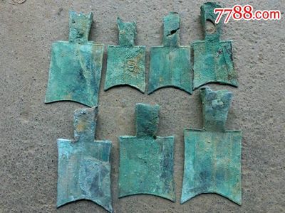 【7枚空首布一起出】,古幣,先秦,布幣,銅幣,單件銷售,se33933467,零售,七七八八古幣收藏